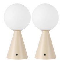 Load image into Gallery viewer, Lighthouse USB Table Lamps (Set of 2) - Almond
