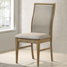 Load image into Gallery viewer, Dreydon - Upholstered Dining Side Chair (Set of 2) - Light Brown
