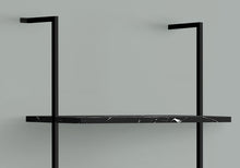 Load image into Gallery viewer, Bookshelf, Bookcase, Etagere, Ladder, 5 Tier, For Office, Marble Look Contemporary &amp; Modern
