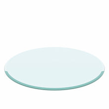 Load image into Gallery viewer, 30" Round Tempered Glass Table Top Clear Glass 2 / 5" Thick Beveled Polished Edge - Transparent
