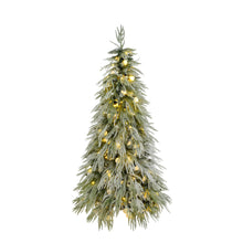 Load image into Gallery viewer, Snow Flocked Christmas Tree With LED Lights
