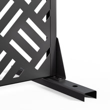 Load image into Gallery viewer, Three Panel Screen Room Divider (720149) - Black

