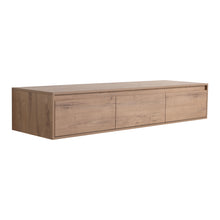 Load image into Gallery viewer, Modern Minimalist Bathroom Cabinet With Soft Close Drawers And Floating Mounting Design
