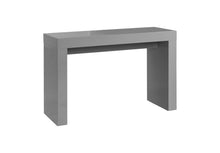 Load image into Gallery viewer, 47" Wood Block Console Table - Gray
