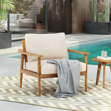 Load image into Gallery viewer, Modern Outdoor Lounge Chair With Cushions
