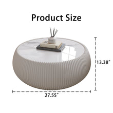 Load image into Gallery viewer, Drum Shaped Coffee Table
