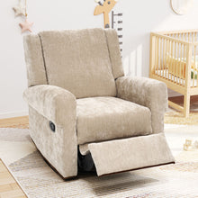Load image into Gallery viewer, Manual Recliner Chair With Swivel Rocker Function, Dual Recline Angles
