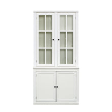 Load image into Gallery viewer, Retro Style Hutch Cabinet With Glass Door, China Cabinet For Home
