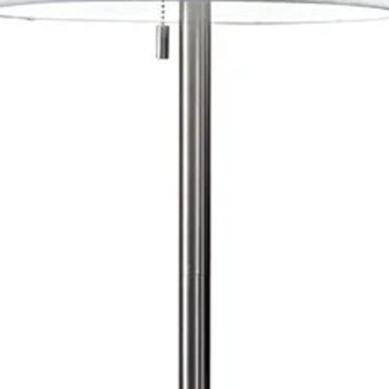 Floor Lamp Classic Silhouette - Silver
