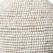 Load image into Gallery viewer, Beaded Ball Hanging Light - Whitewash
