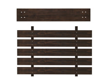Load image into Gallery viewer, Bridge With Back Slats Component - Dark Brown
