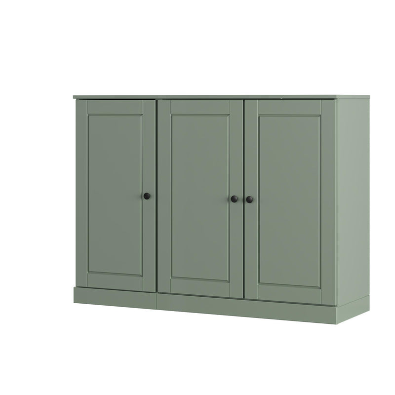 Solid Woodshoe Storage Cabinet (755969) - Sage