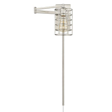 Load image into Gallery viewer, Industrial Metal Wall Sconce - Silver
