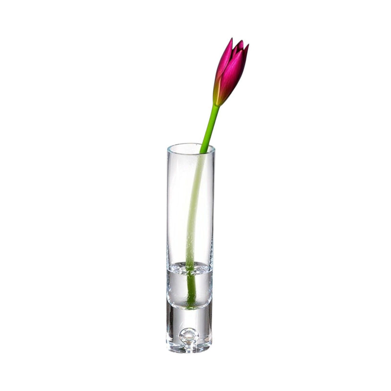 Cylindrical Free Bud Table Vase - Clear