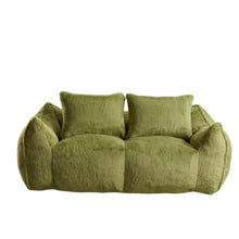Load image into Gallery viewer, Giant Bean Bag Couch, Ultra Soft Fluffy Loveseat For Living Room
