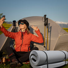 Load image into Gallery viewer, Memory Foam Camping Mattress Foldable, Portable With Water Resistant Cover - Gray
