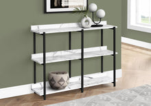 Load image into Gallery viewer, Accent Console Table For Entryway, 3 Tier Design
