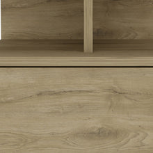 Load image into Gallery viewer, 12" One Drawer Faux Wood Nightstand - Light Brown
