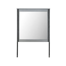 Load image into Gallery viewer, Lorenzo - Large Scale Mirror With Sleek Frame And Glittered Detailing - Silver
