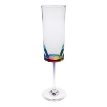 Load image into Gallery viewer, Halo - Oval Unbreakable Plastic Champagne Flutes Acrylic Wedding Glasses, 4Oz Capacity (Set of 4) - Clear
