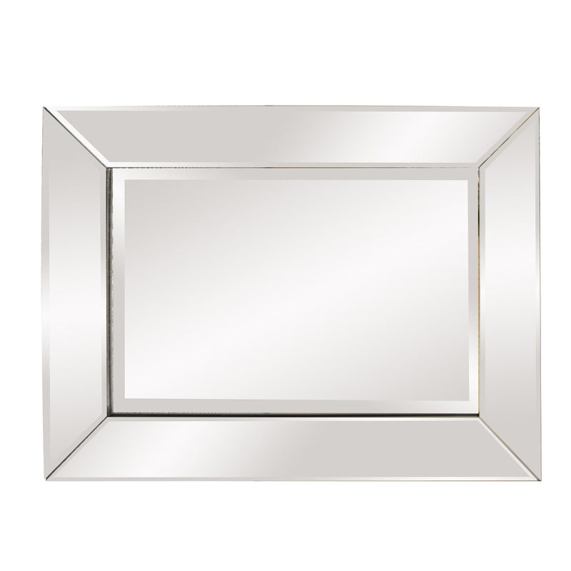 24" Beveled Edge Frame Accent Mirror - Clear
