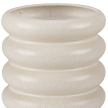 Load image into Gallery viewer, Stacking Rings Cylinder Table Vase - Cream
