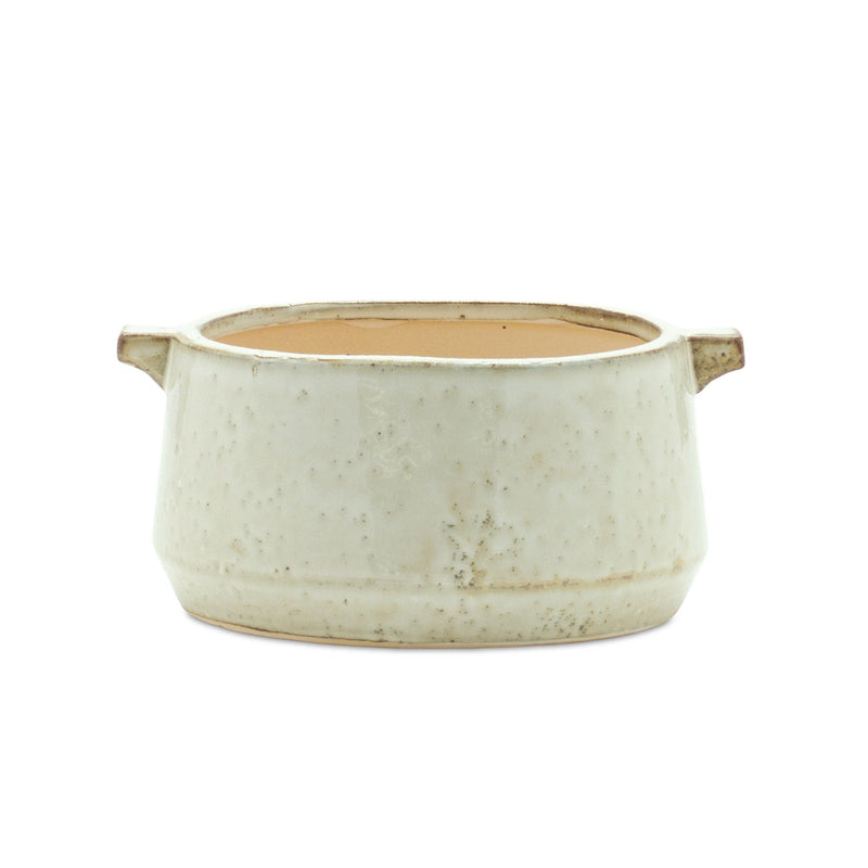 Round Pot Planter - Gray / Clay
