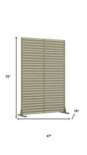 Load image into Gallery viewer, Six Panel Screen Room Divider (720089) - Gray
