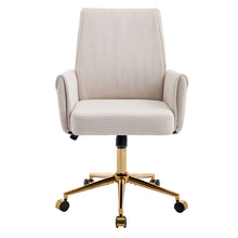 Load image into Gallery viewer, Ergonomic Mid-Back Office Chair With Striped Fabric
