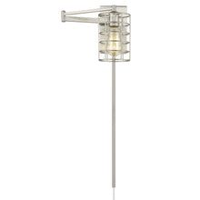 Load image into Gallery viewer, Industrial Metal Wall Sconce - Silver
