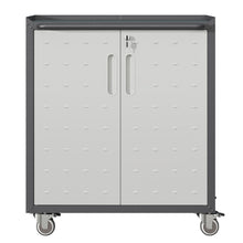 Load image into Gallery viewer, Heavy Duty Metal Garage Storage Cabinet With Wheels Sturdy Tool Organizer
