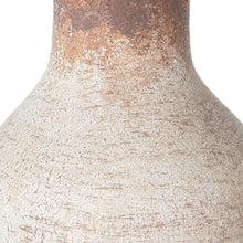 Load image into Gallery viewer, Round Table Vase (568845) - Ivory / Brown

