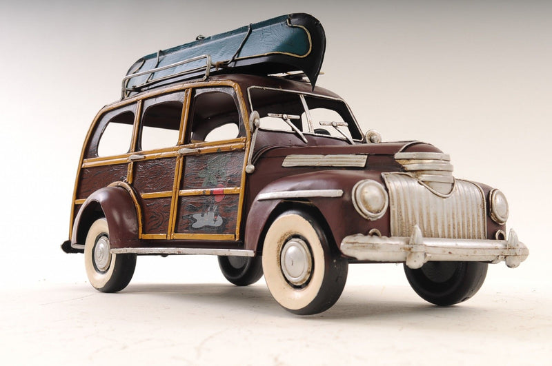 c1947 Chevrolet Suburban Sculpture - Burgundy