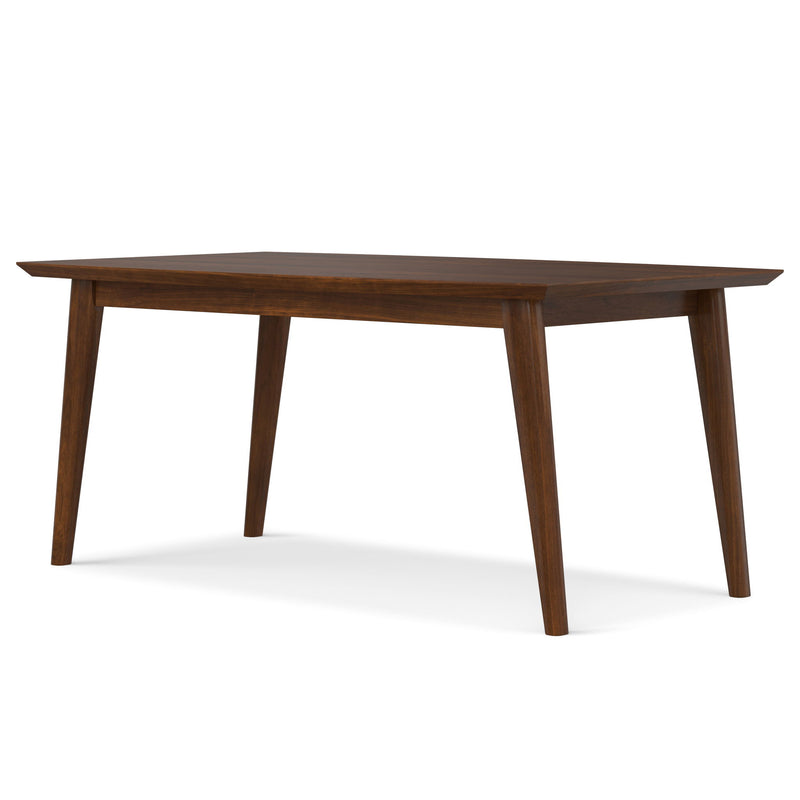 66'' Wood Dining Table - Walnut