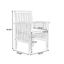 Load image into Gallery viewer, Casa - Acacia Dining Chair Set With Cushions,
