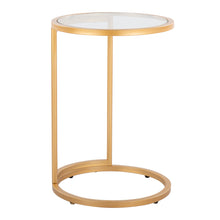 Load image into Gallery viewer, Zenn - Round End Table With Stylish Design
