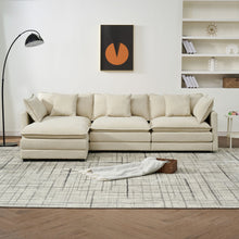 Load image into Gallery viewer, Modular Ottoman Style Deep Seat Sofa With Cushions
