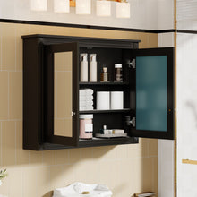 Load image into Gallery viewer, Wall-Mounted Medicine Cabinet With 2 Mirrors, Adjustable Shelves
