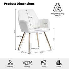 Load image into Gallery viewer, Modern Mid Back Dining Chairs

