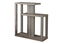 Load image into Gallery viewer, Free Form Floor Shelf Console Table With Storage - Taupe
