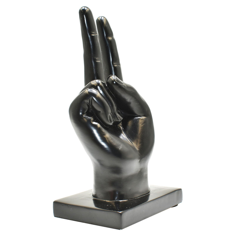 Hand Tabletop Sculpture (568390) - Black