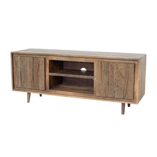 Load image into Gallery viewer, TV Cabinet With Recycle Wood 2 Door - Brown
