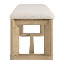 Load image into Gallery viewer, Upholstered Dining Bench - Brown
