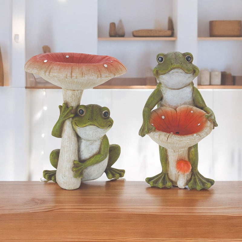 Figurine Tabletop Sculpture (Set of 2) (592959) - Green