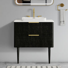 Load image into Gallery viewer, Elena - Modern Bathroom Vanity With Sink With Ample Storage, 2 Soft Close Drawers
