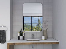 Load image into Gallery viewer, 35" Wall Mounted Frameless Bathroom Vanity Mirror - Gray
