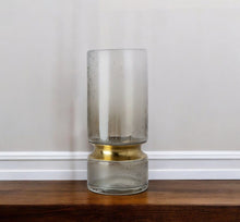 Load image into Gallery viewer, Abstract Cylinder Table Vase (397511) - Gold
