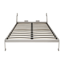 Load image into Gallery viewer, Queen Size Vertical Murphy Wall Cabinet Folding Bed With Automatic Legs - Gray
