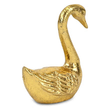 Load image into Gallery viewer, Swan Hand Painted Figurine - Gold
