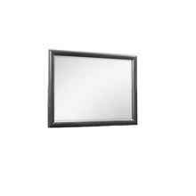 Load image into Gallery viewer, 35" Framed Mounted Dresser Mirror - Dark Gray
